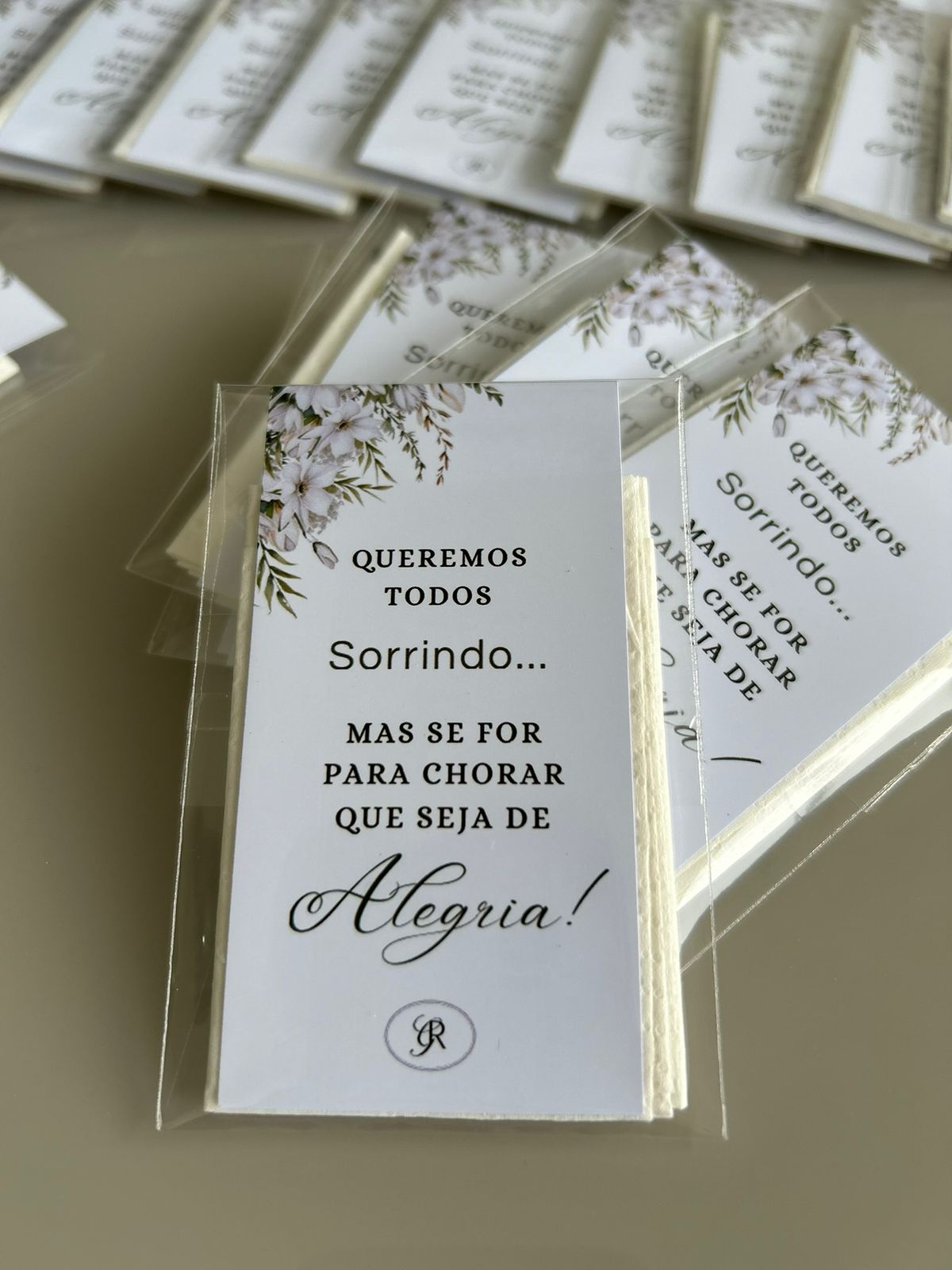 Lágrimas de Alegria Personalizadas