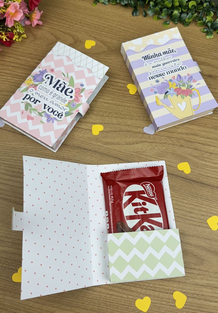 Caixa KitKat para o Dia das Mães