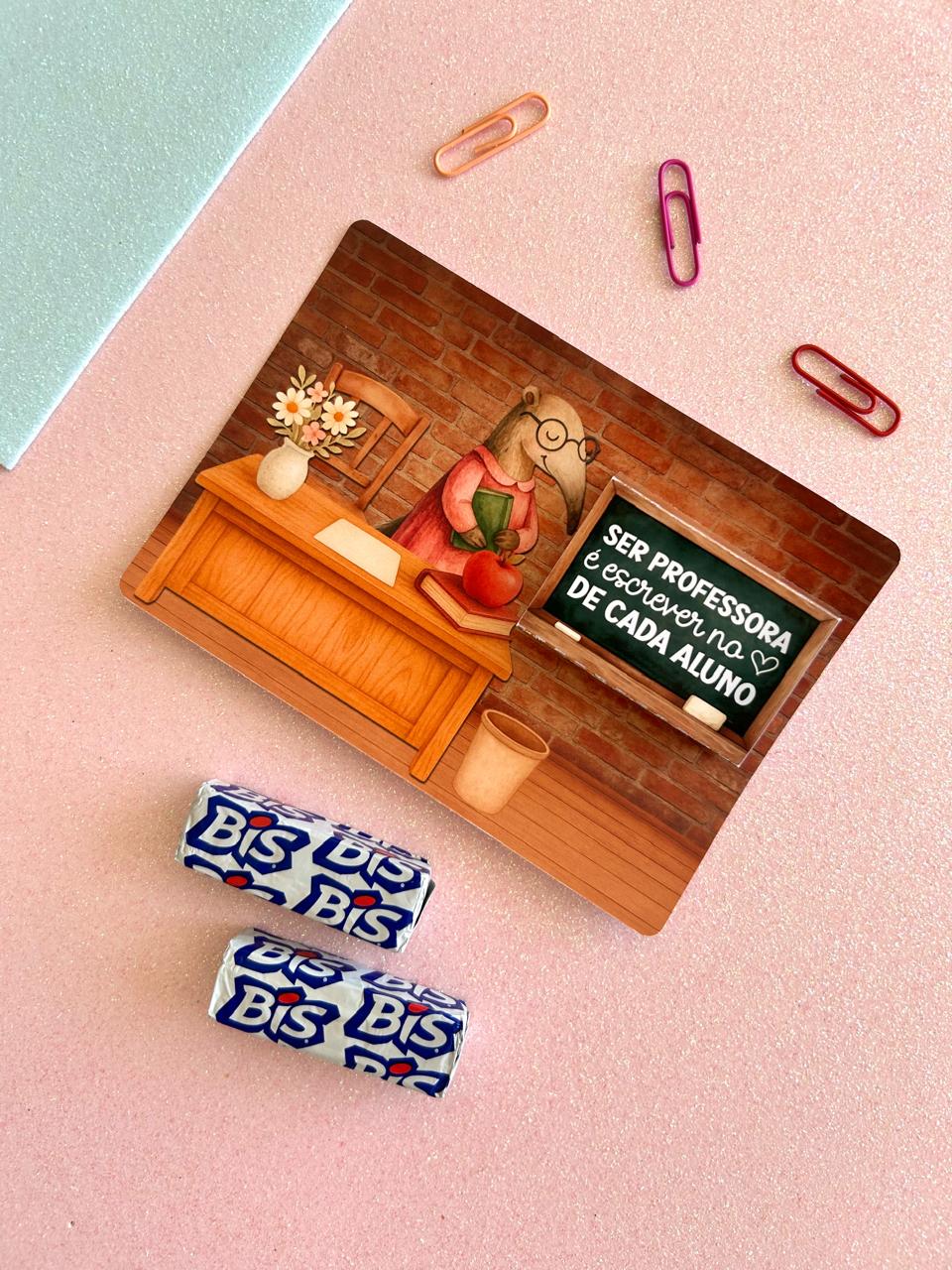 Card com Bis Dia dos Professores