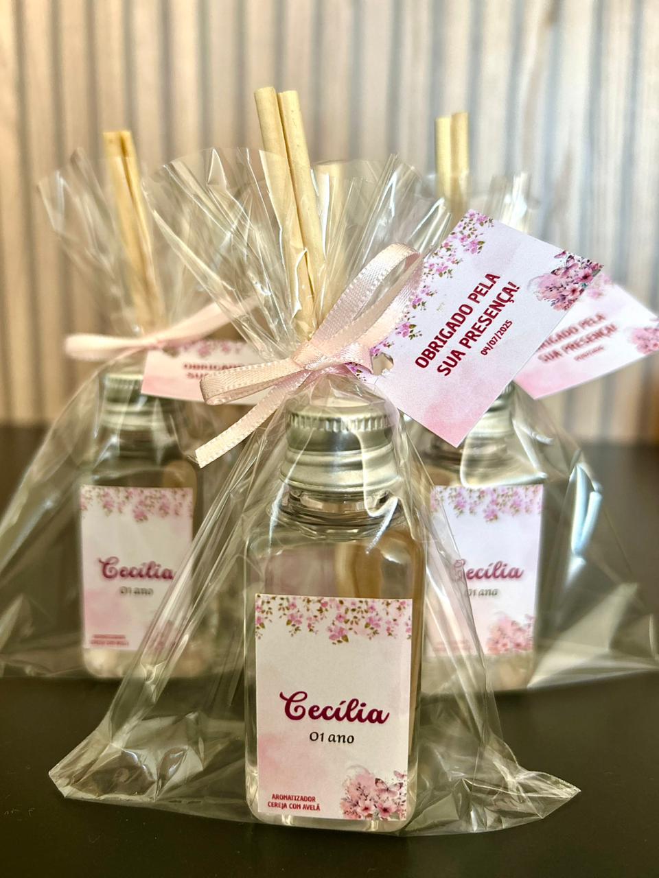 Mini Aromatizador Personalizado - Aniversário