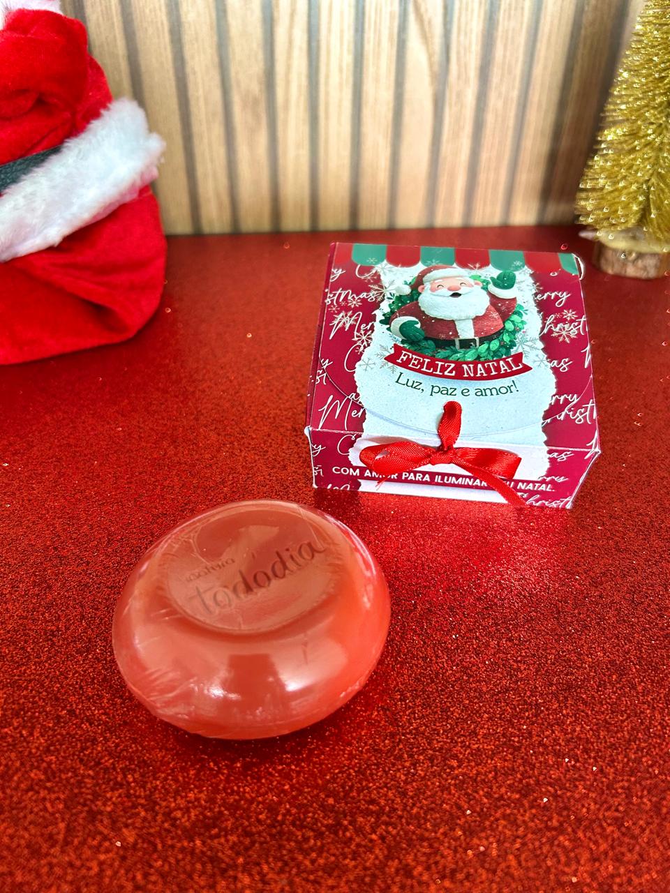Caixa com Sabonete - Natal
