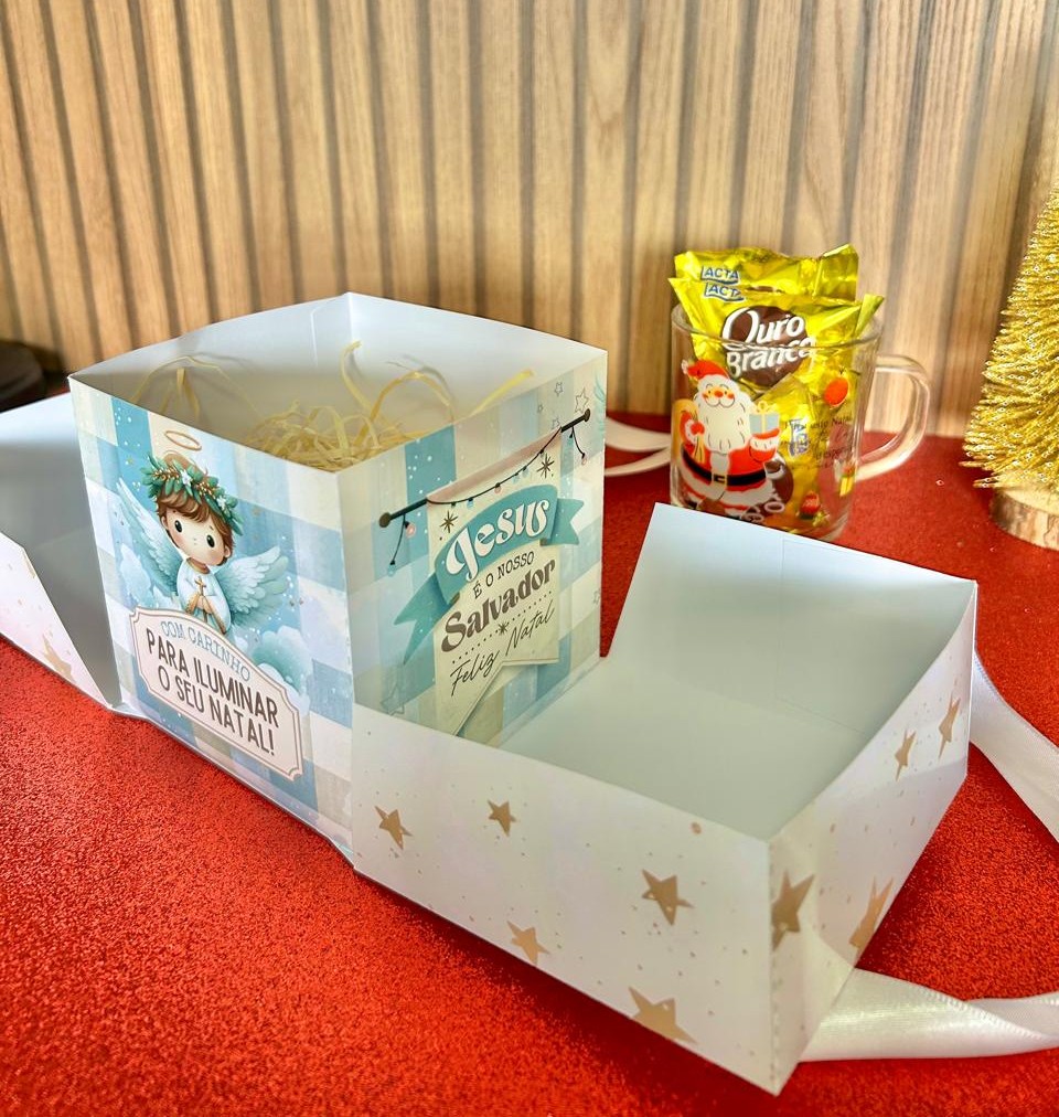 Caixa Surpresa personalizado Natal
