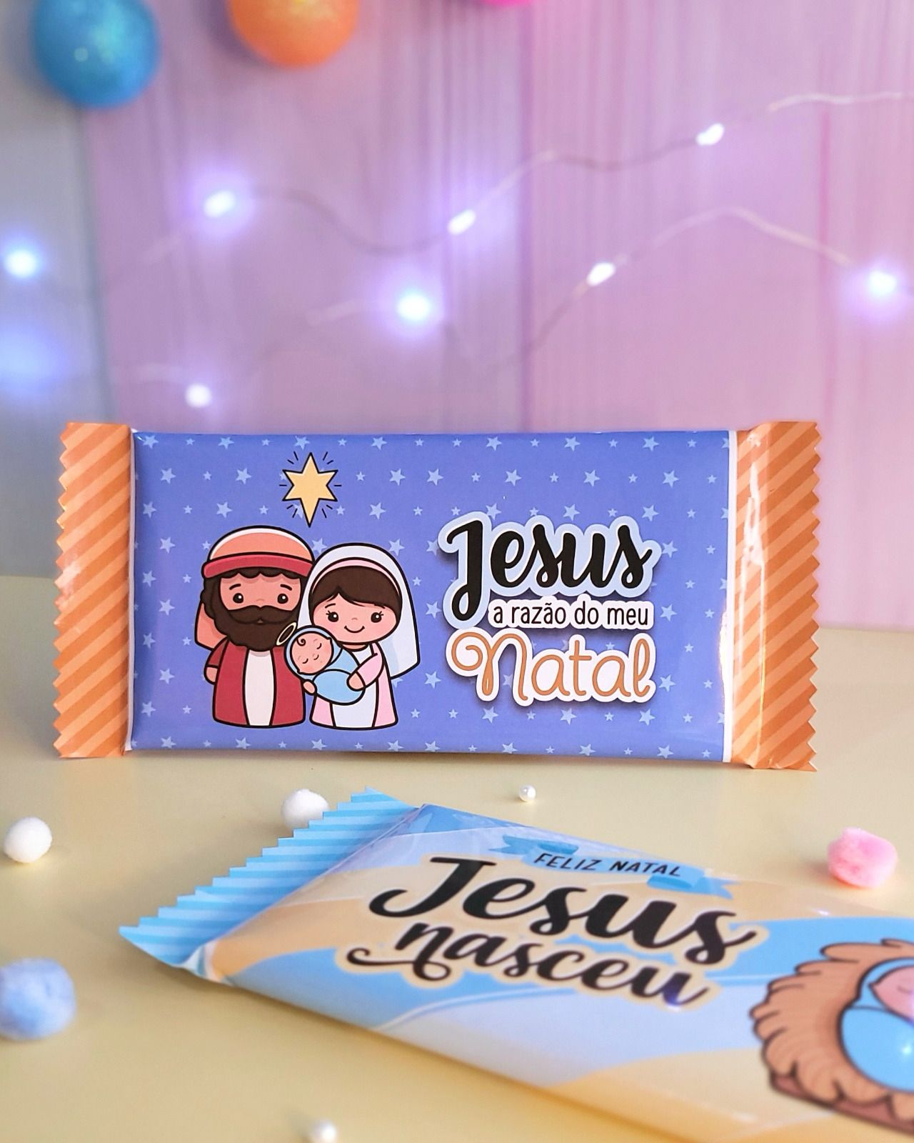 Embalagem para Barra de Chocolate de Natal: Presenteie com Sabor e Estilo Festivo!