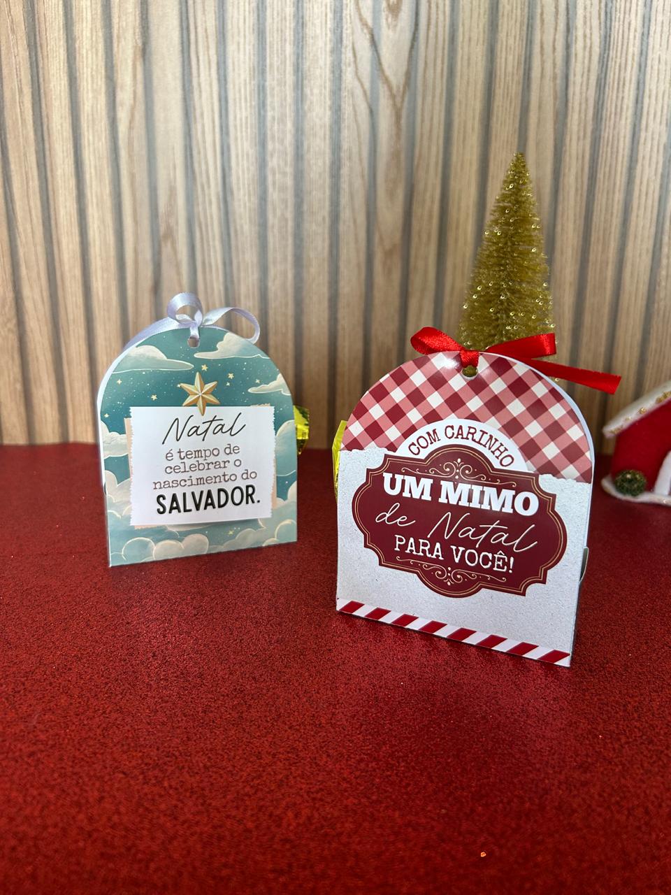 Porta Bombom de Natal