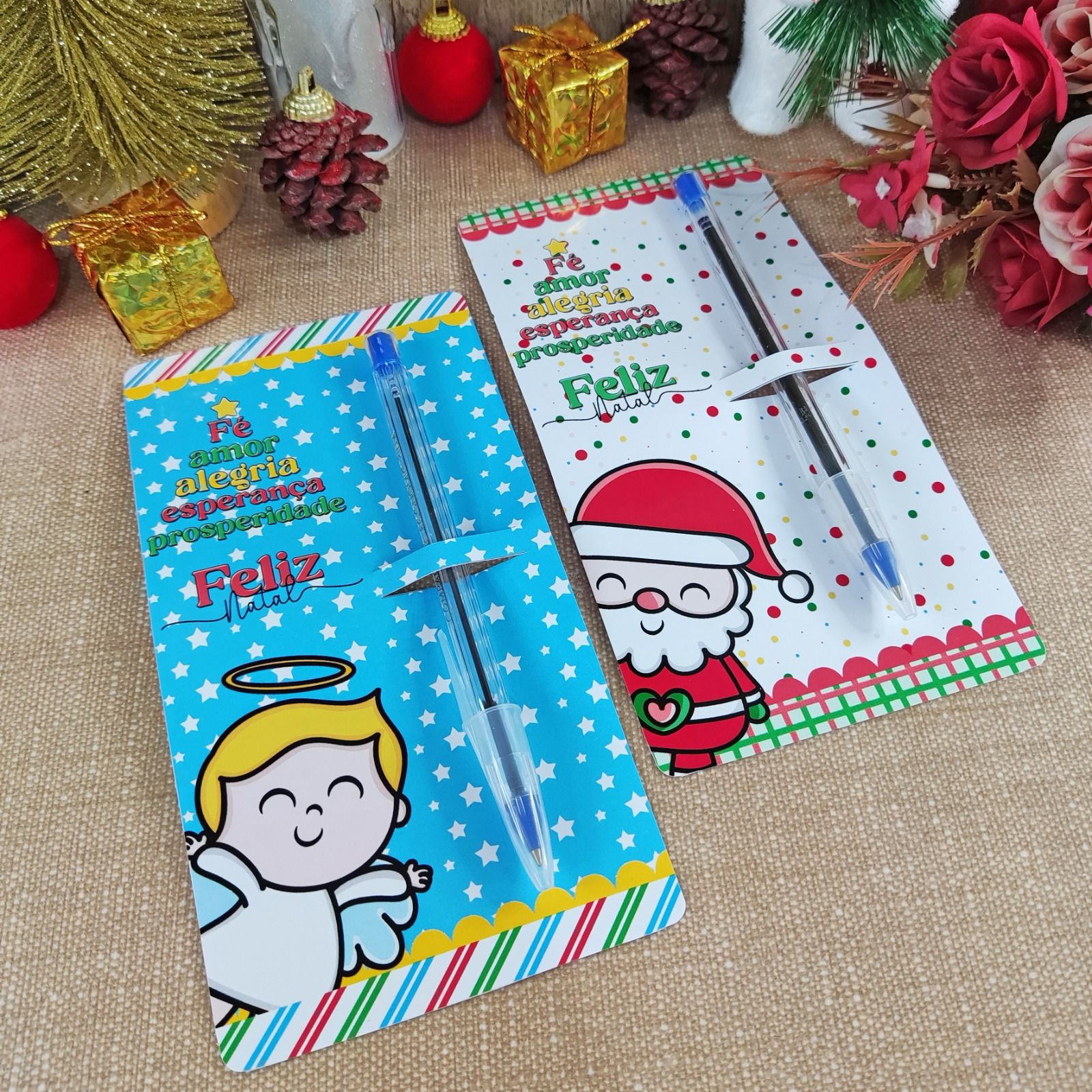 Porta Caneta Personalizado de Natal: Organize com Estilo e Espírito Festivo!
