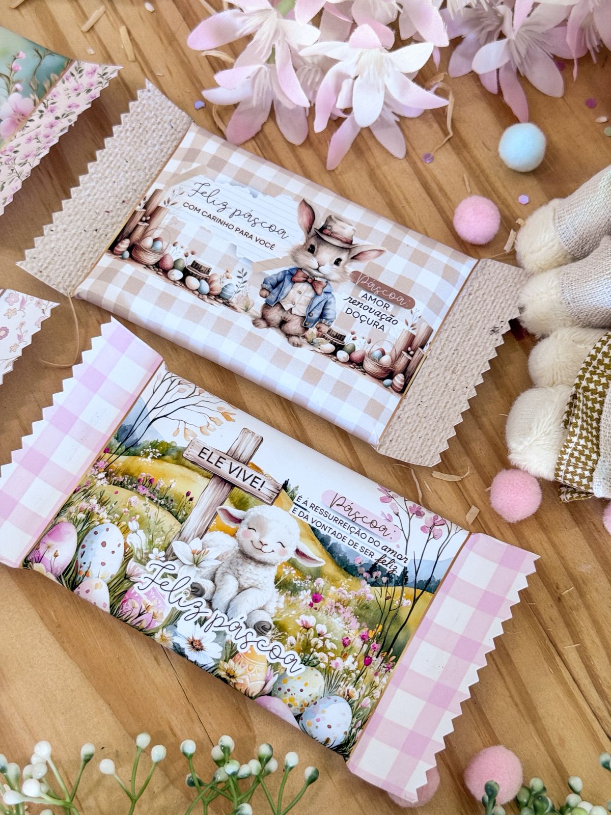 Embalagem com KitKat - Páscoa