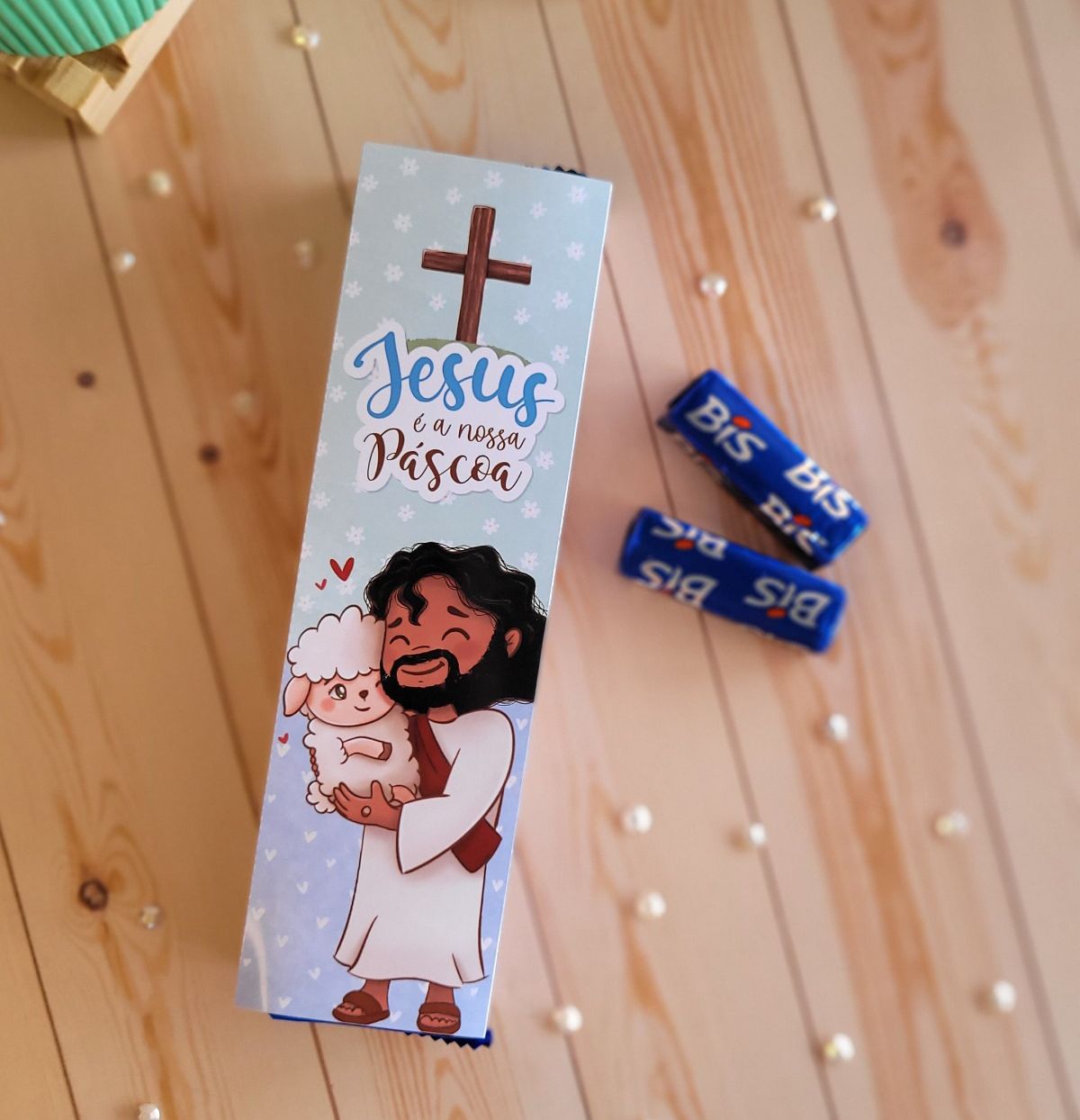Caixa de Bis Personalizada - Páscoa