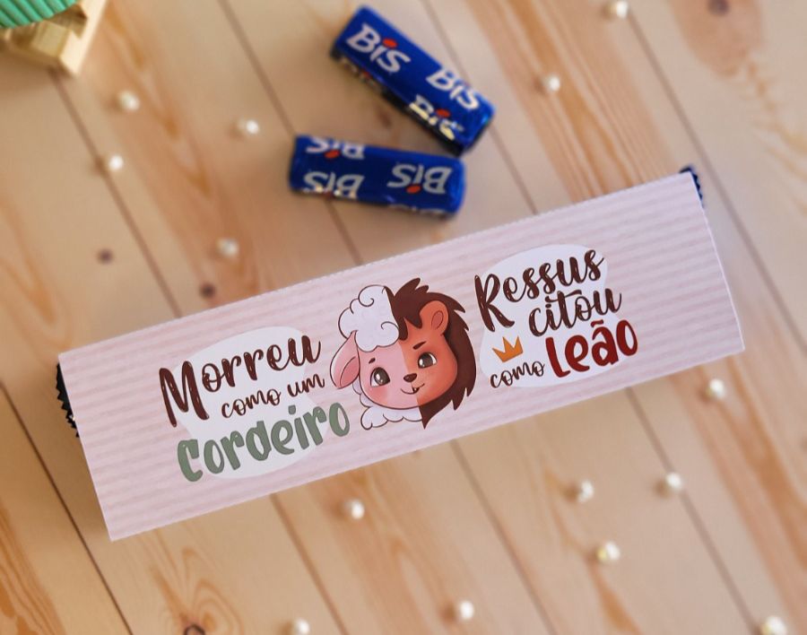 Caixa de Bis Personalizada - Páscoa