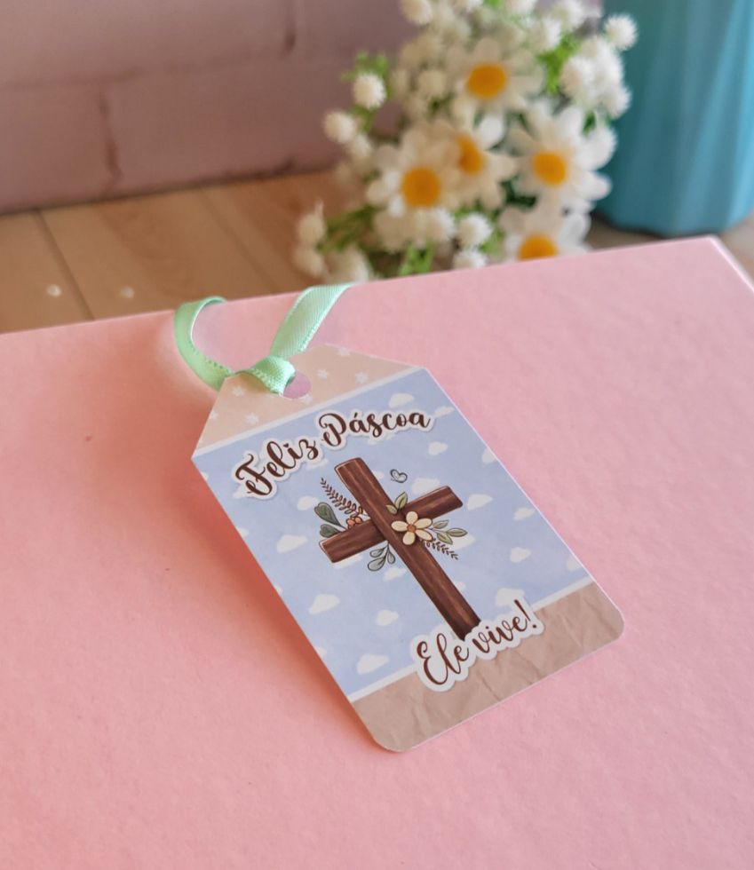 Tags Personalizadas para Sacola: A Magia da Páscoa em Cada Detalhe.