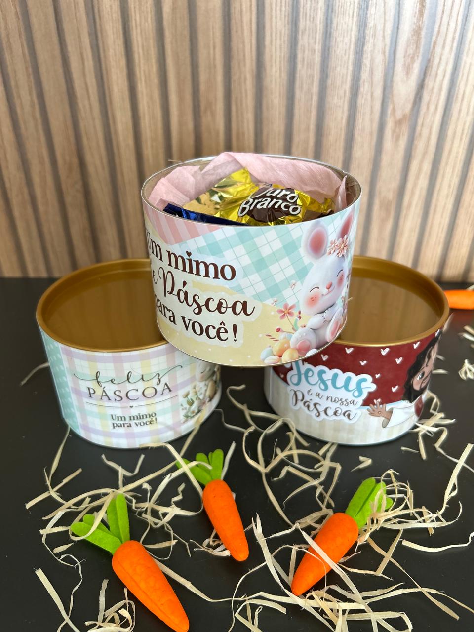Tubolata de Páscoa com Chocolates Sortidos